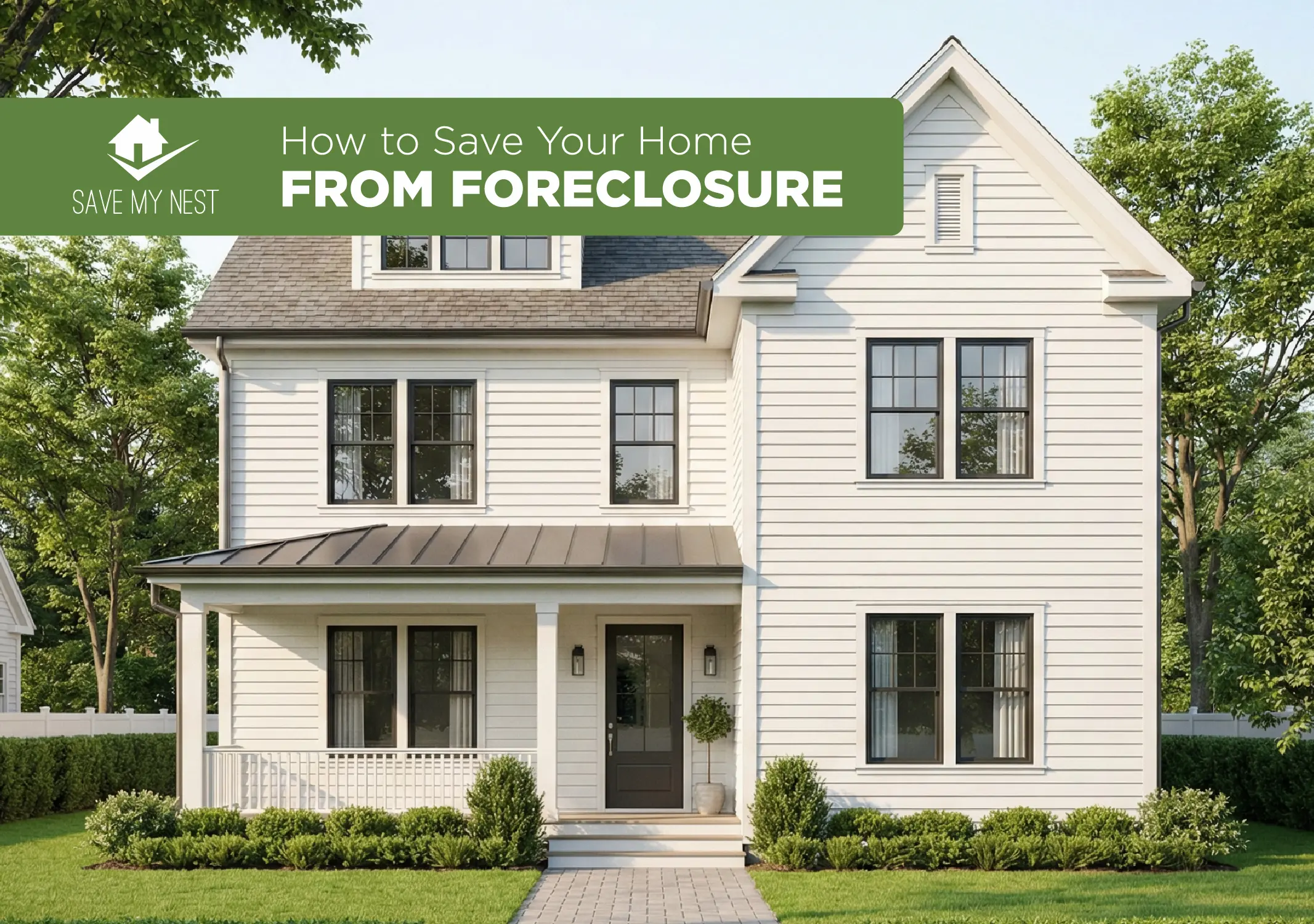 How to save my home from foreclosure