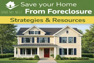 How to save your home from foreclosure